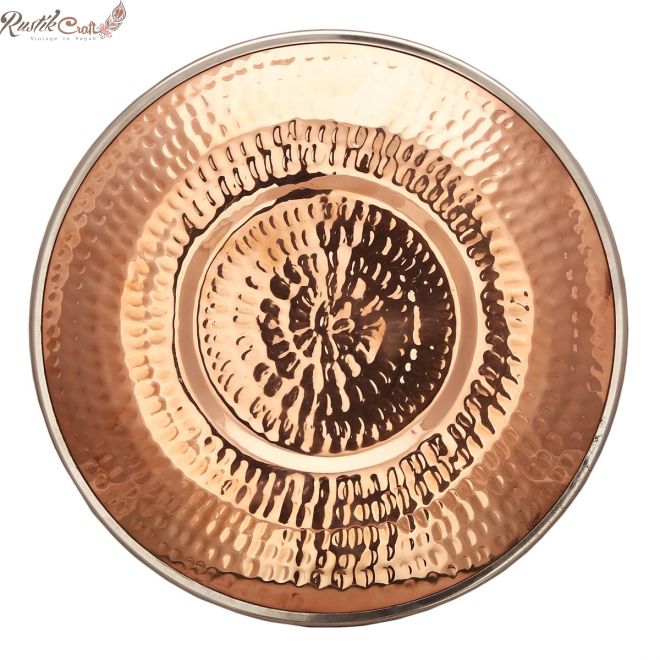 One Large Plate One Quarter Plate One Spoon Two Katori Two Glasses