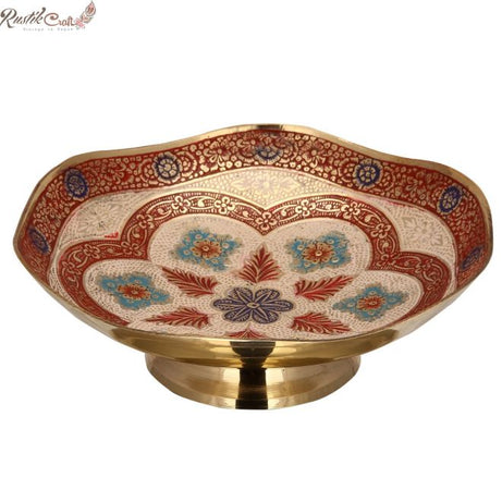 Meenakari Brass Bowl