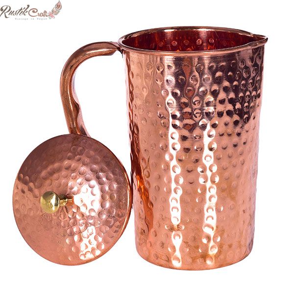 Copper Hammered jug
