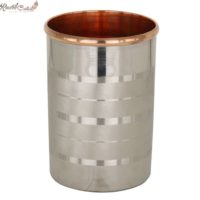 Copper Glass with Outer Steel Layer