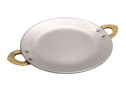 produktion Absay salat Steel Copper Hammered Design Serving Tawa Platter 7" - Welcome To Ruskit  Craft